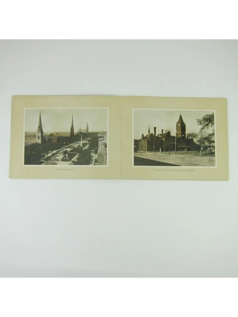 Chicago Milwaukee St. Paul Railway Book Kilbourn Dells of Wisconsin Antique 1907